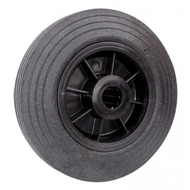 ROUE CAOUTCHOUC NOIR A ROULEAU D200 ROUE CAOUTCHOUC NOIR A ROULEAU D200